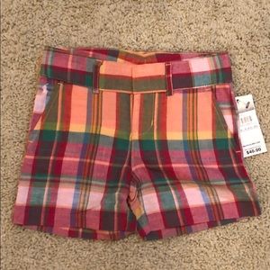 Girl’s Plaid Ralph Lauren Shorts